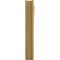 Ekena Millwork 6-in W x 30-in D x 42-in H Funston Slat Rough Cedar Woodgrain TimberThane Outlooker, Primed Tan OUTUR060X30X42FST24RCPR - alternate 4